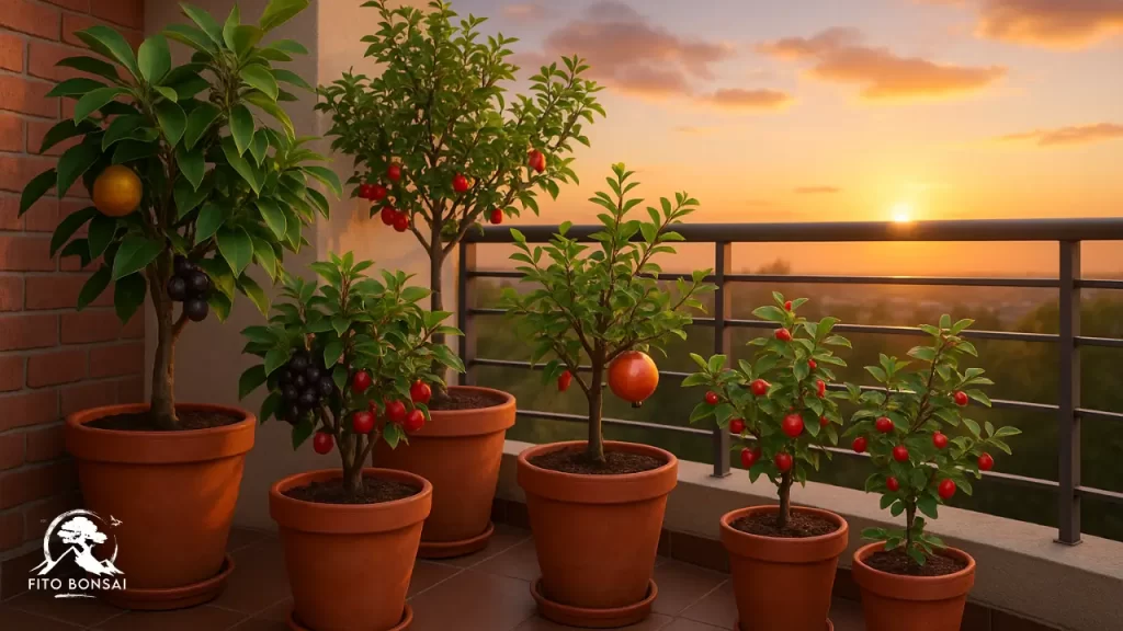 Árvores Frutíferas em Vasos
